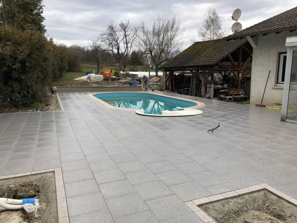 Pose de dallages &agrave; Montb&eacute;liard et dans le Haut-Rhin Pfastatt 2