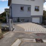 Découvrez notre chantier de pose de pavés grenaillés Rixheim 0